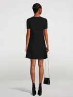 Crepe Couture Shift Dress