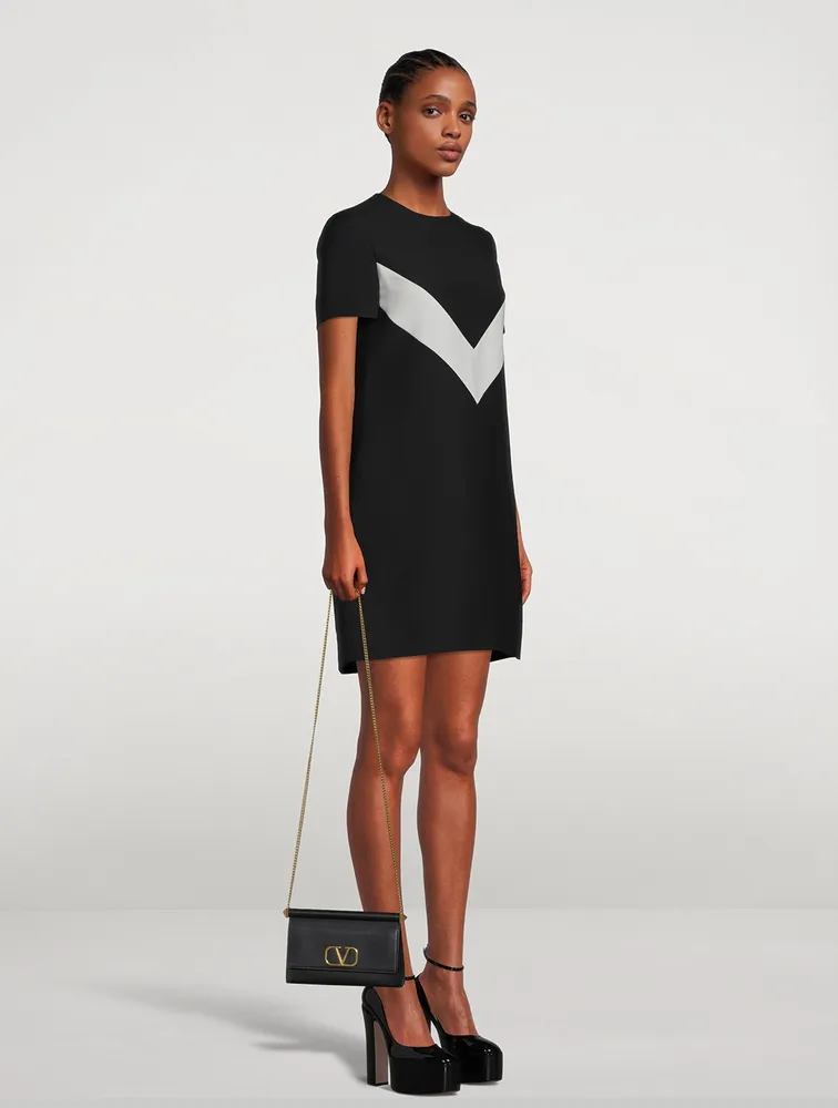 Crepe Couture Shift Dress