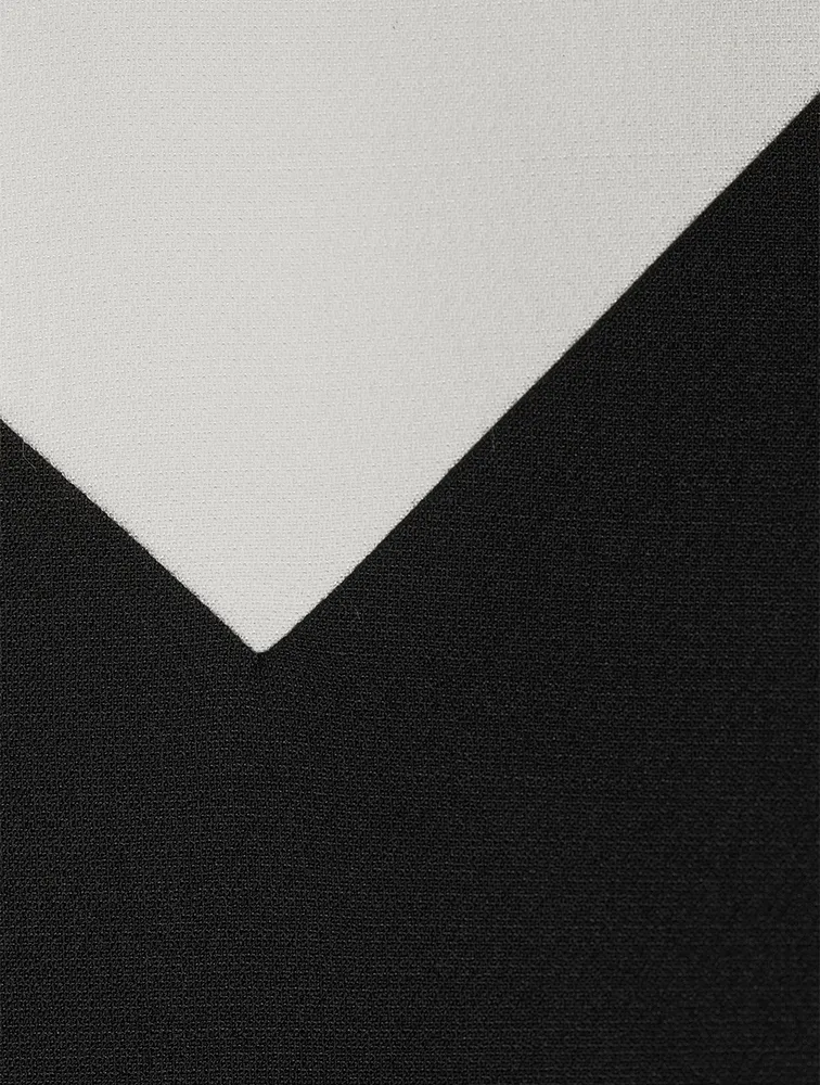 Crepe Couture Shift Dress
