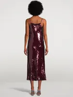 Sequin Slip Dress