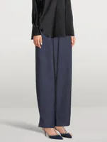 Straight-Leg Trousers