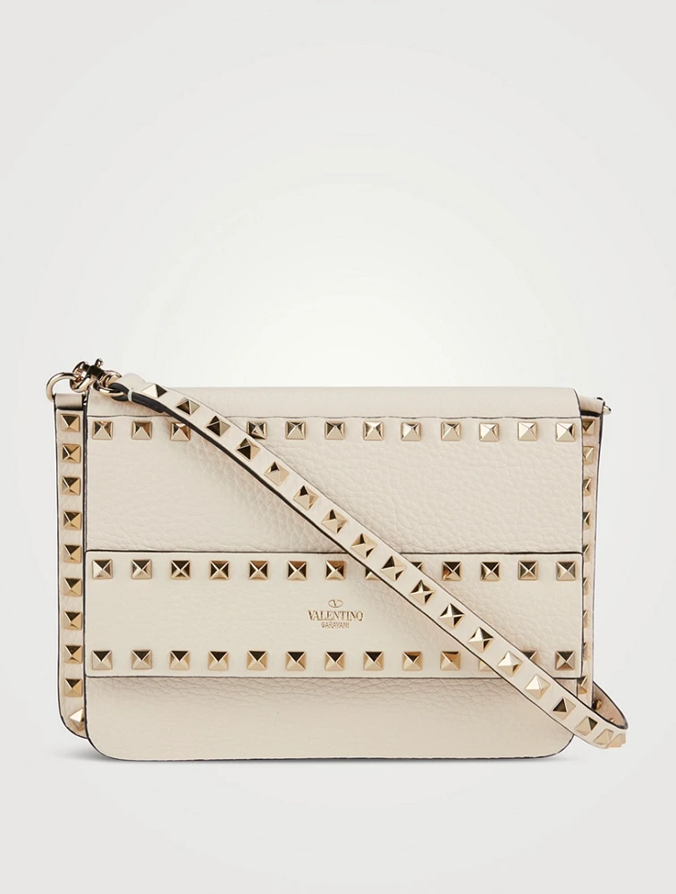 Rockstud Leather Crossbody Bag