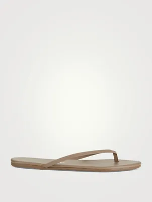 Lily Leather Thong Sandals