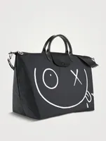 Longchamp x André Large Le Pliage Travel Bag