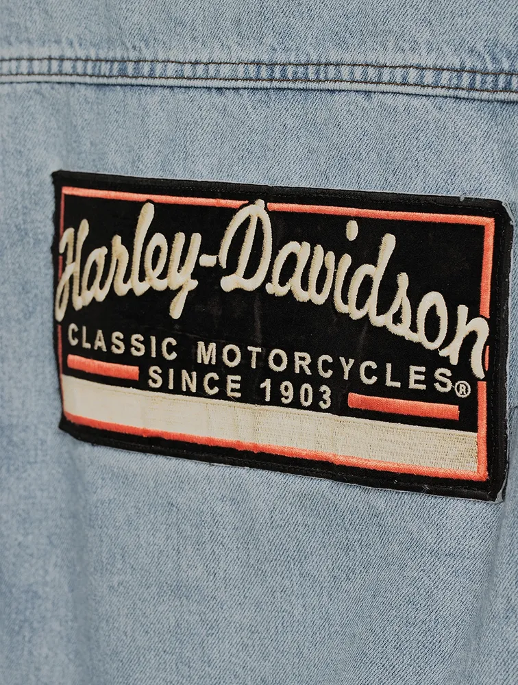 Vintage Harley-Davidson Denim Jacket