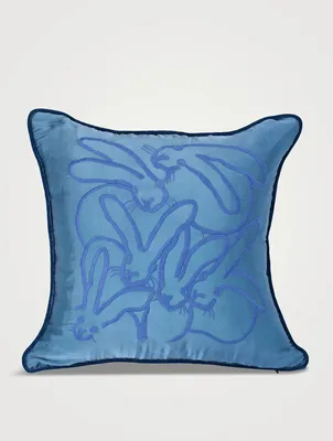 Silk Bunny Pillow