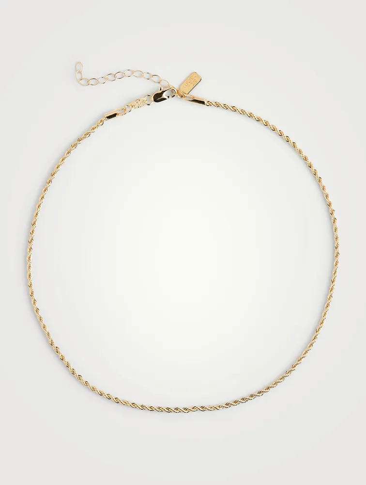 14-Inch 1mm Harper 14K Gold-Filled Choker Necklace