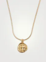 North 14K Gold Plated Pendant Necklace