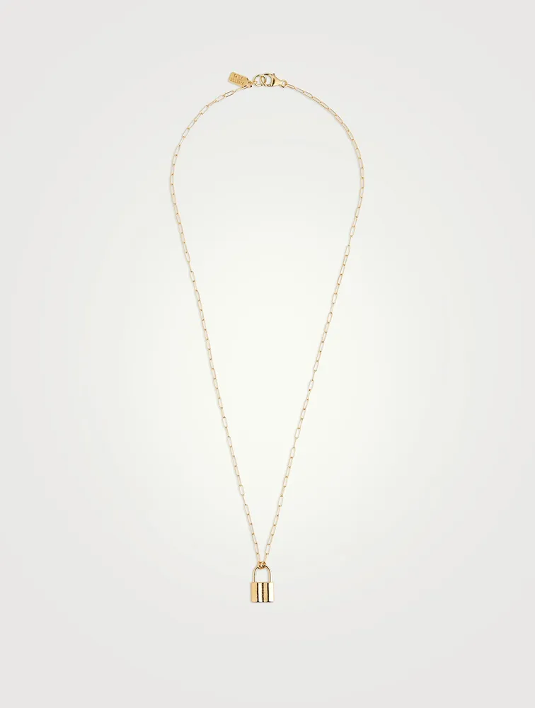 Liv 14K Gold Plated Pendant Necklace