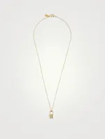 Liv 14K Gold Plated Pendant Necklace