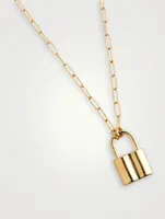 Liv 14K Gold Plated Pendant Necklace