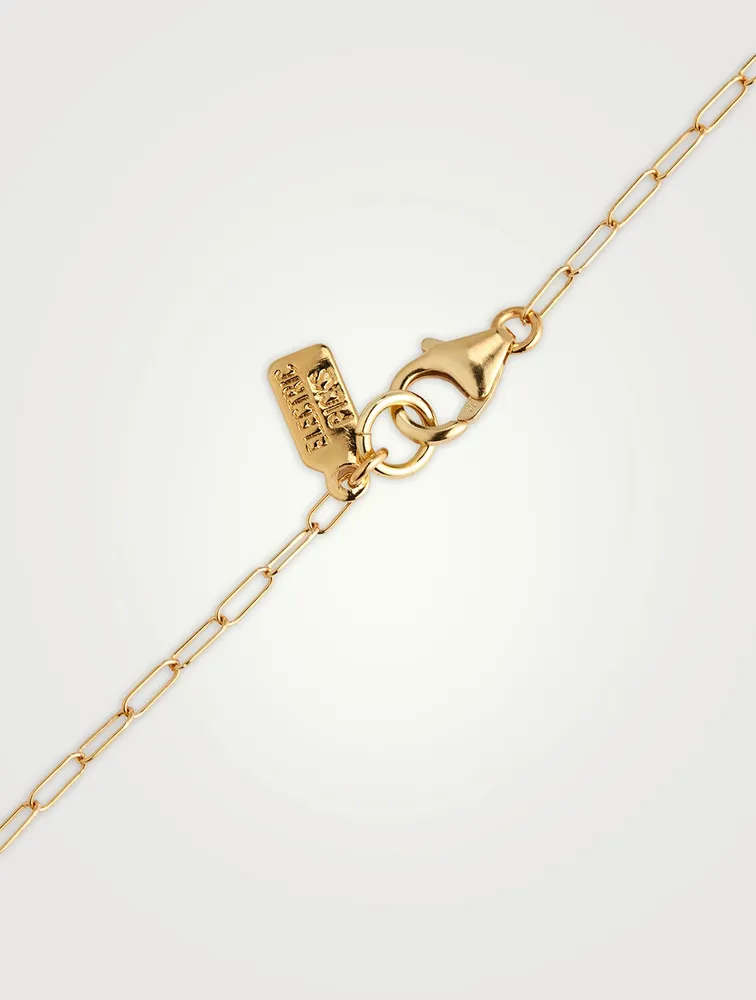 Liv 14K Gold Plated Pendant Necklace