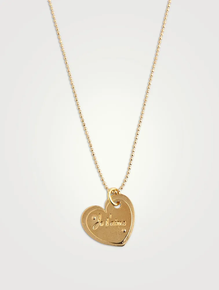 Amour 14K Gold-Filled Pendant Necklace