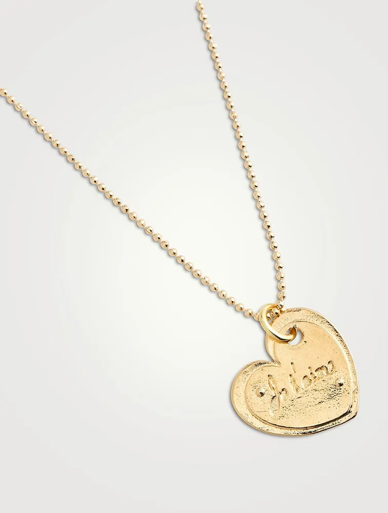 Amour 14K Gold-Filled Pendant Necklace