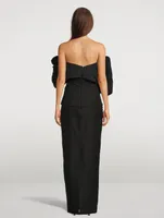 Xavier Strapless Gown