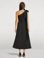 Malea One-Shoulder Midi Dress
