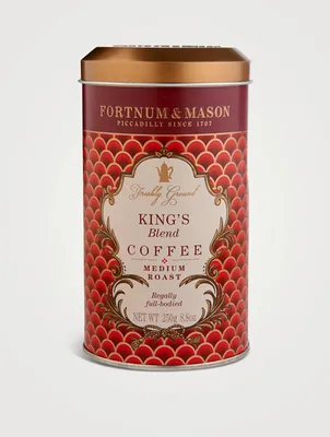 King's Blend Ground Coffee Tin