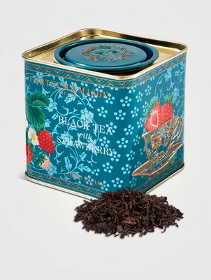 Black Tea Strawberry Loose Leaf Tin, 125g