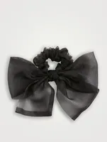 Chubby Organza Bow Scrunchie