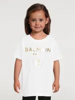 Kids Cotton B-Logo T-Shirt