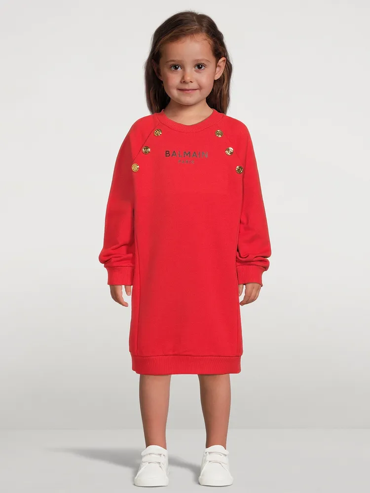 Kids Cotton Sweater Dress