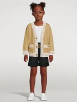 Kids V-Neck Cardigan