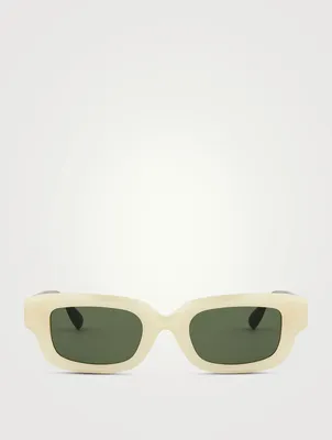 AUCC2 Acetate Square Sunglasses