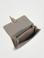 Marcie Leather Continental Wallet With Flap