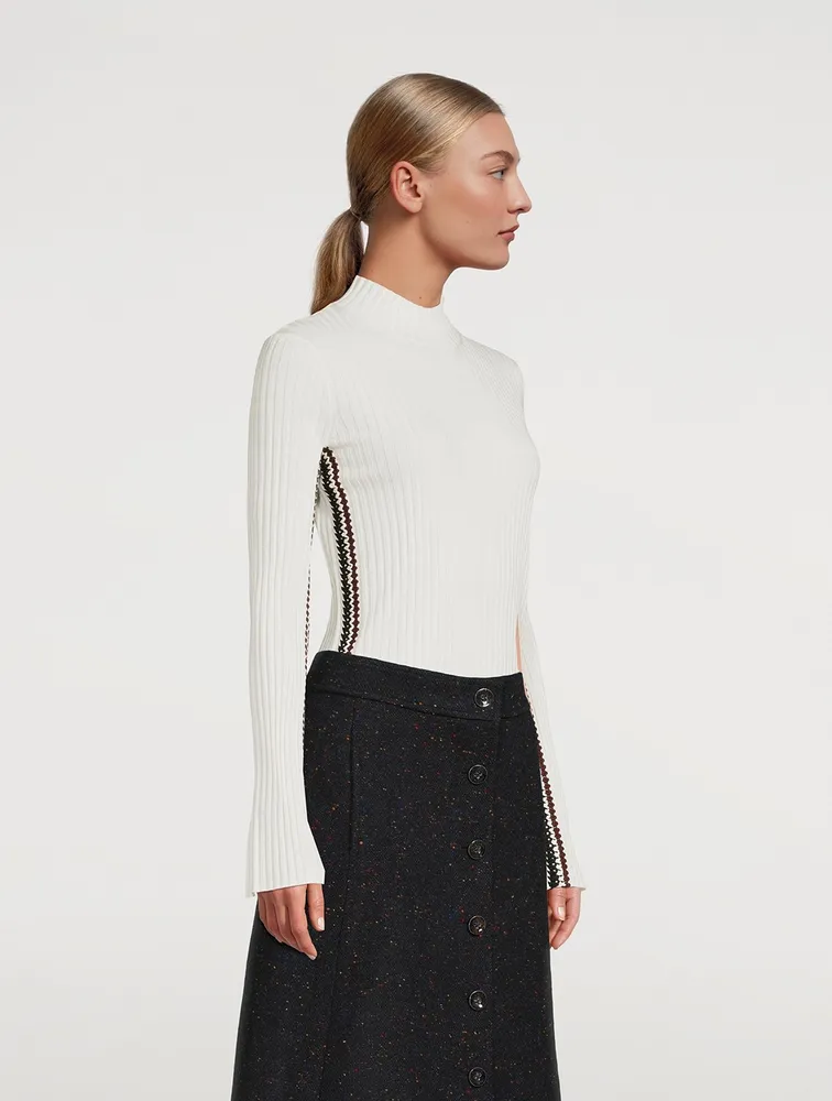 Ribbed Wool Sweater