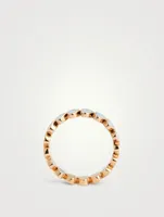 14K Gold Heart Stack Ring