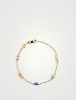 14K Gold Pill By The Yard Bracelet