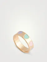 14K Gold Heart Throb Ring