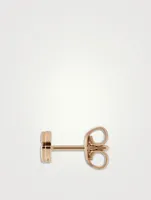 GG Running 18K Gold Stud Earrings