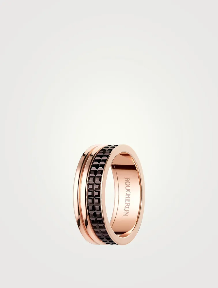 Large Quatre Classique 18K Rose Gold Ring