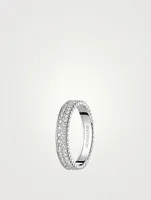 Quatre Radiant Edition 18K White Gold Ring With Diamonds