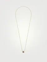 Small Quatre Classique Pendant 18K Gold With Diamonds