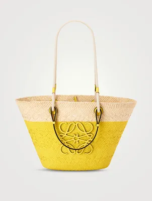 Loewe x Paula's Ibiza Anagram Basket Tote Bag