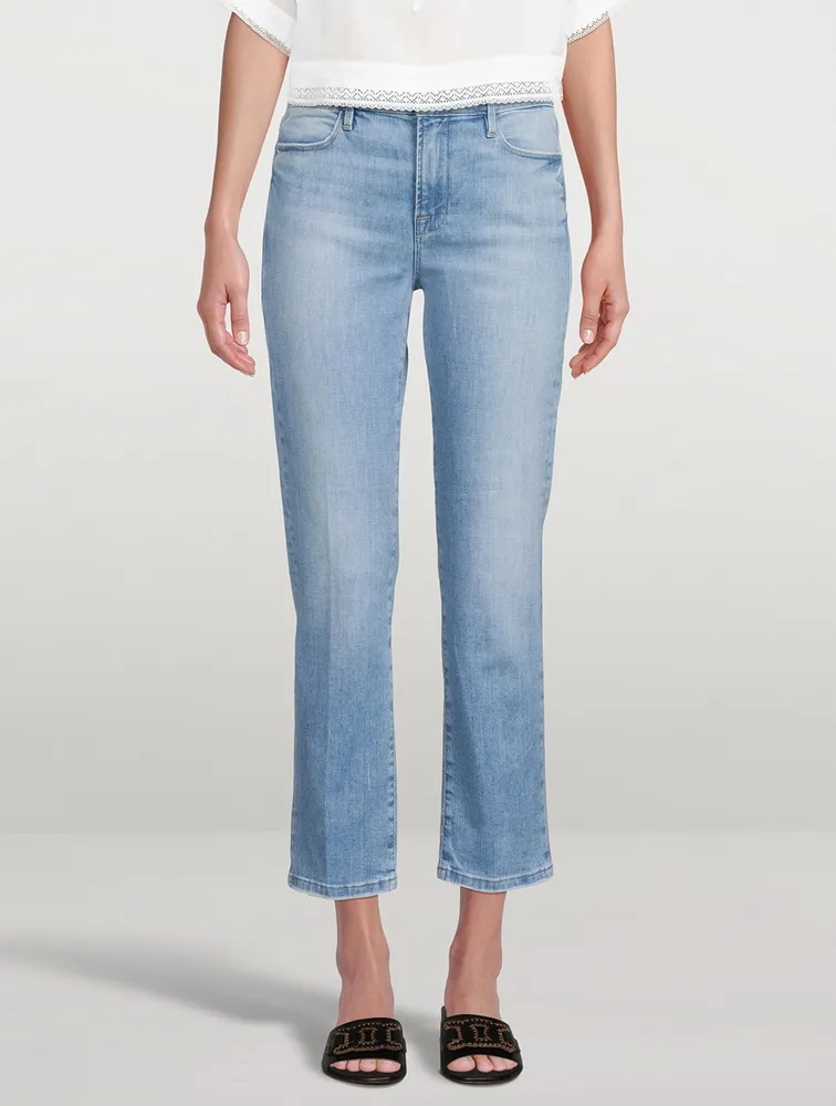 Le High Straight-Leg Jeans