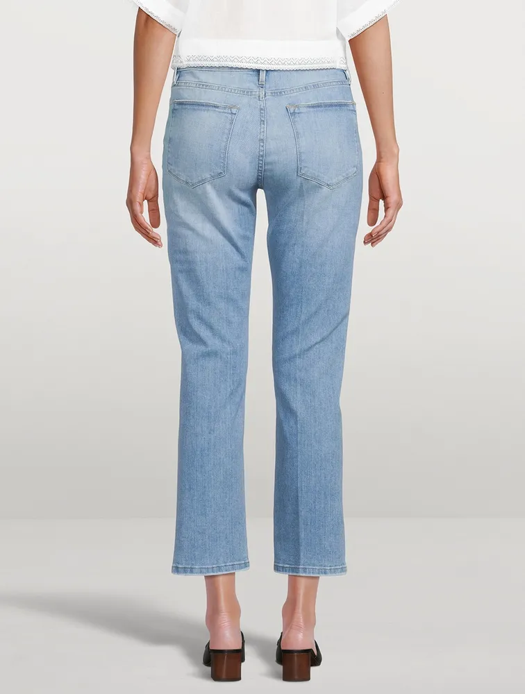 Le High Straight-Leg Jeans