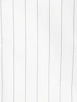 Rolled-Sleeve Shirt Stripe Print