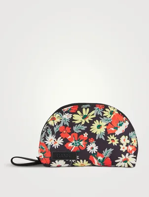 Small Vanity Case In Floral Print