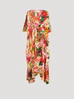 Guida Printed Midi Kaftan Dress