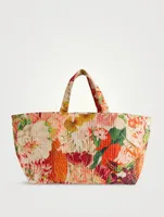 Carrie Printed Tote Bag