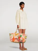 Carrie Printed Tote Bag