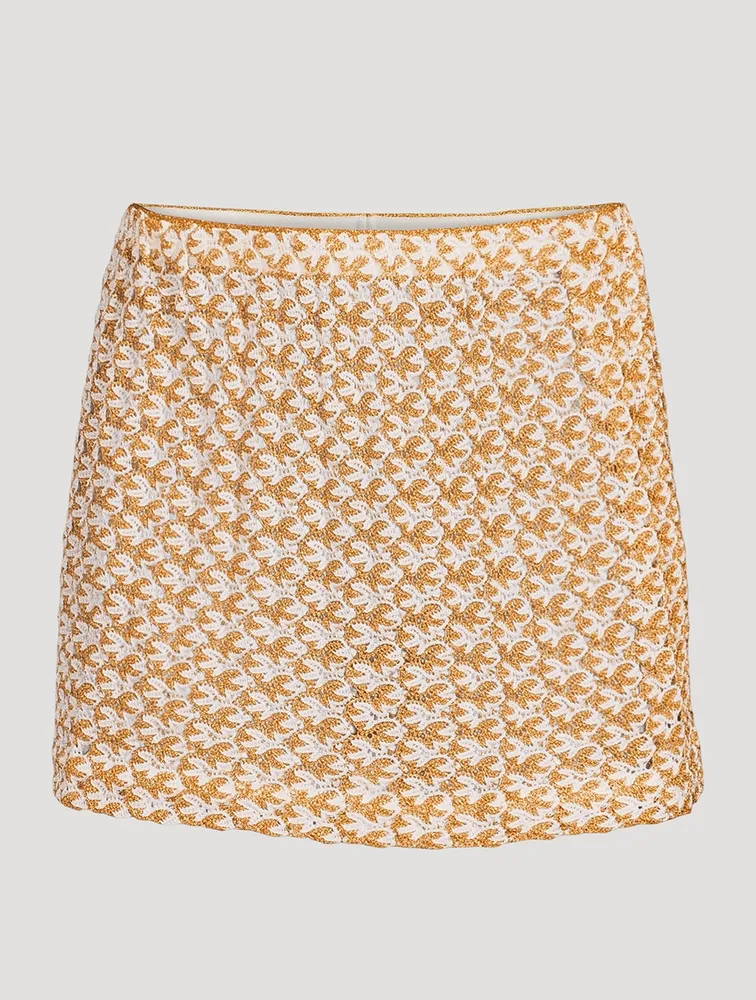 Knit Mini Skirt