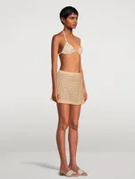 Knit Mini Skirt