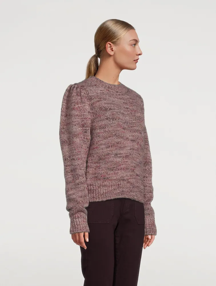 Pleany Puff-Sleeve Sweater