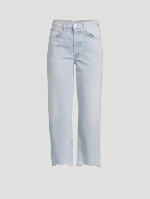 Florence Wide Straight-Leg Jeans