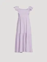 Gwen Smocked Tie-Back Dress