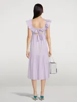 Gwen Smocked Tie-Back Dress